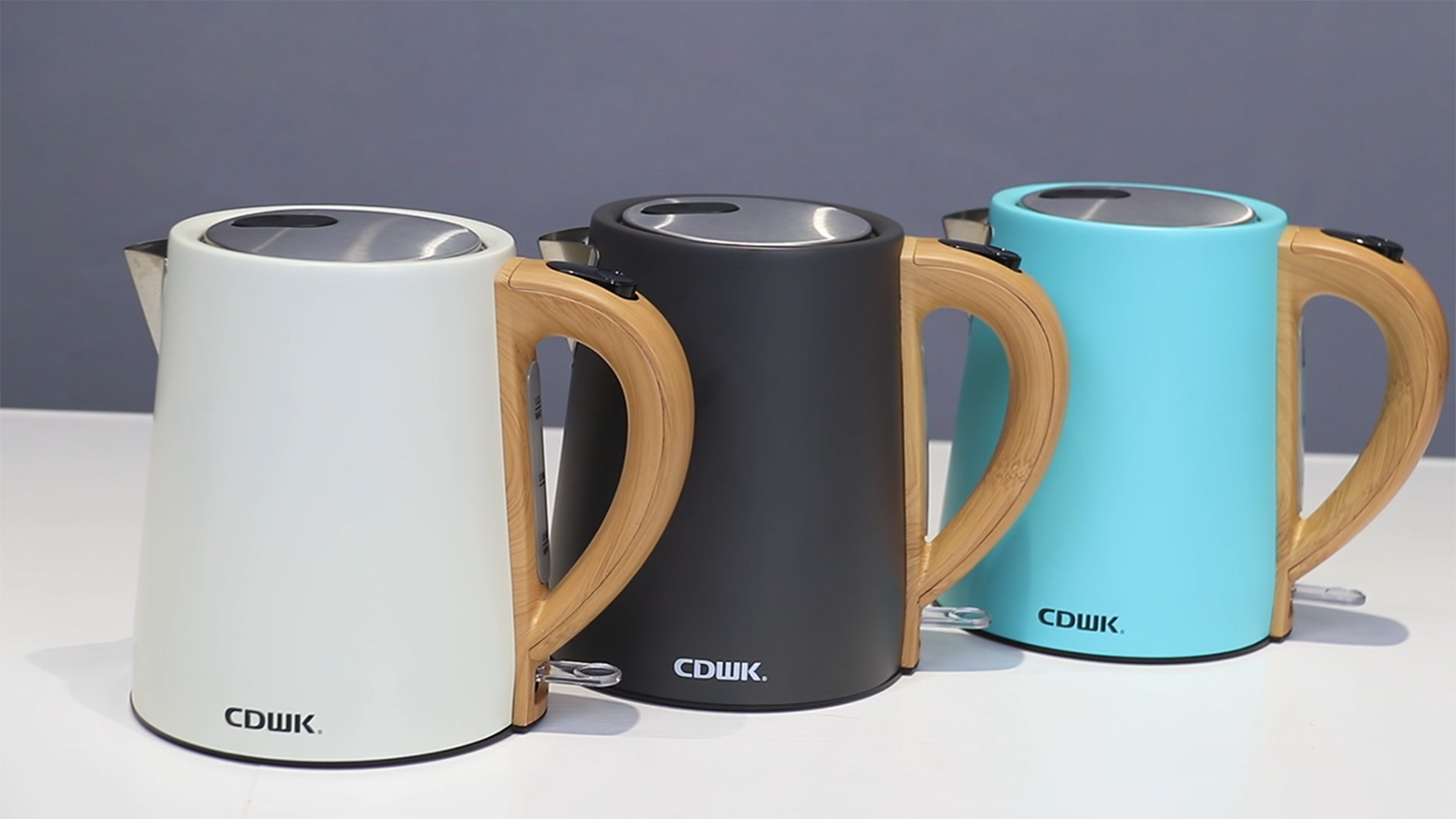 新品上市 | CDWK創(chuàng)點高顏值電熱水壺，讓你愛上喝水的健康水壺！